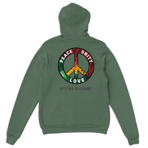 Upstr8 Peace Unisex Hoodie (Backprint)