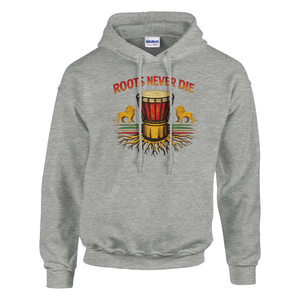 Upstr8 Roots/Music Unisex Hoodie (Backprint)