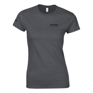 Upstr8 Roots Never Die Women's T-shirt (Backprint)