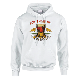 Upstr8 Roots/Music Unisex Hoodie (Backprint)