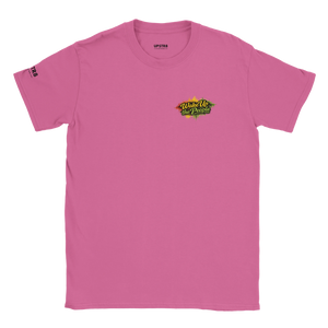 Upstr8 Wake Up Unisex T-shirt (Backprint)