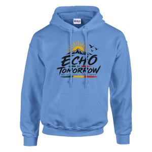 Upstr8 Unisex echo of Tomorrow Hoodie (Backprint)