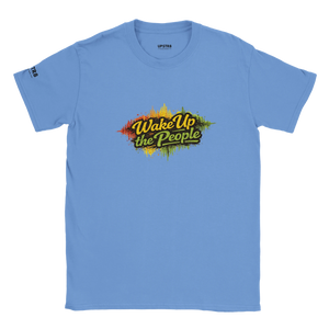 Upstr8 Wake Up/Roots Unisex T-shirt (Backprint)