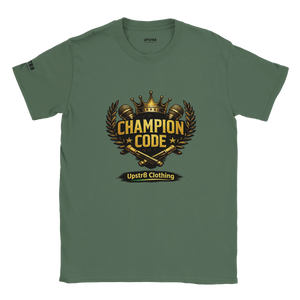 Upstr8 Champion Code Unisex T-shirt