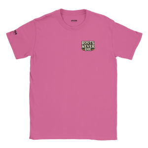 Upstr8 Roots/Jah Rain Unisex T-shirt (Backprint)