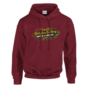 Upstr8 Babylon Falling Unisex Hoodie (Backprint)