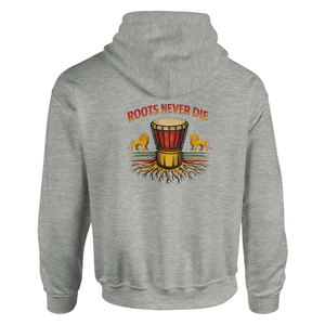 Upstr8 Roots Never Die Unisex Hoodie (Backprint)