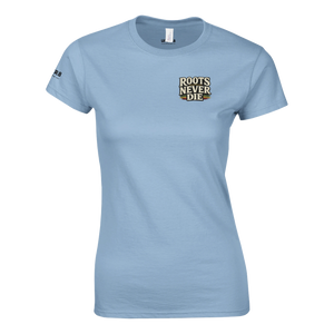 Upstr8 African Roots Women's T-shirt (Backprint)