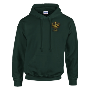 Upstr8 Champion Code Unisex Hoodie (Backprint)