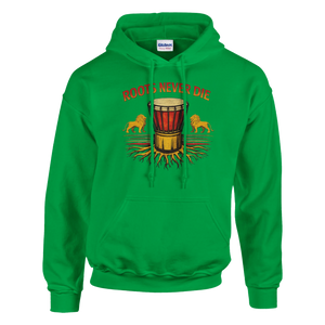 Upstr8 Roots/Music Unisex Hoodie (Backprint)