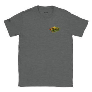 Upstr8 Wake Up/Roots Unisex T-shirt (Backprint)