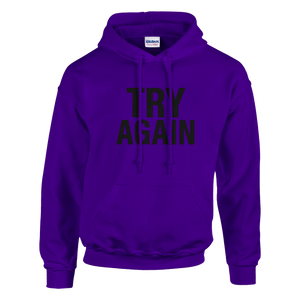 Upstr8 Try Again/Jah Rain Music Unisex Hoodie
