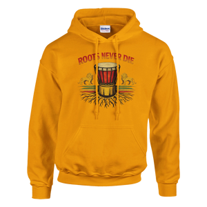 Upstr8 Roots/Music Unisex Hoodie (Backprint)