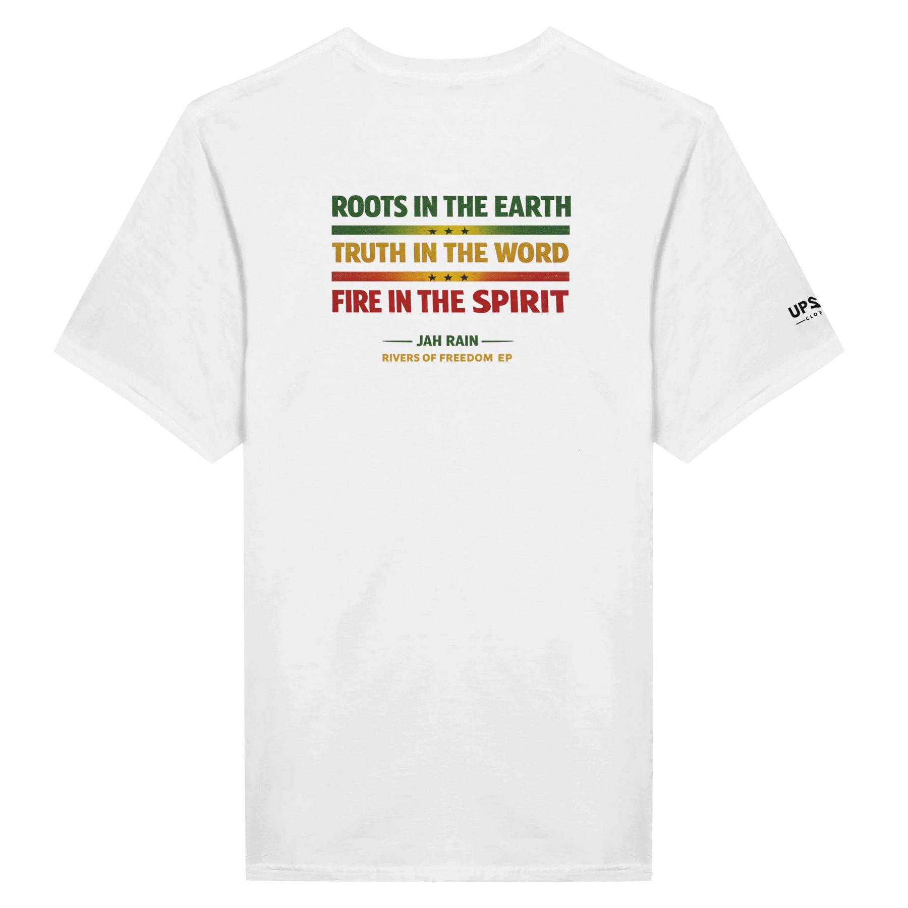 Upstr8 Voice of the Ancients T-shirt (Backprint)
