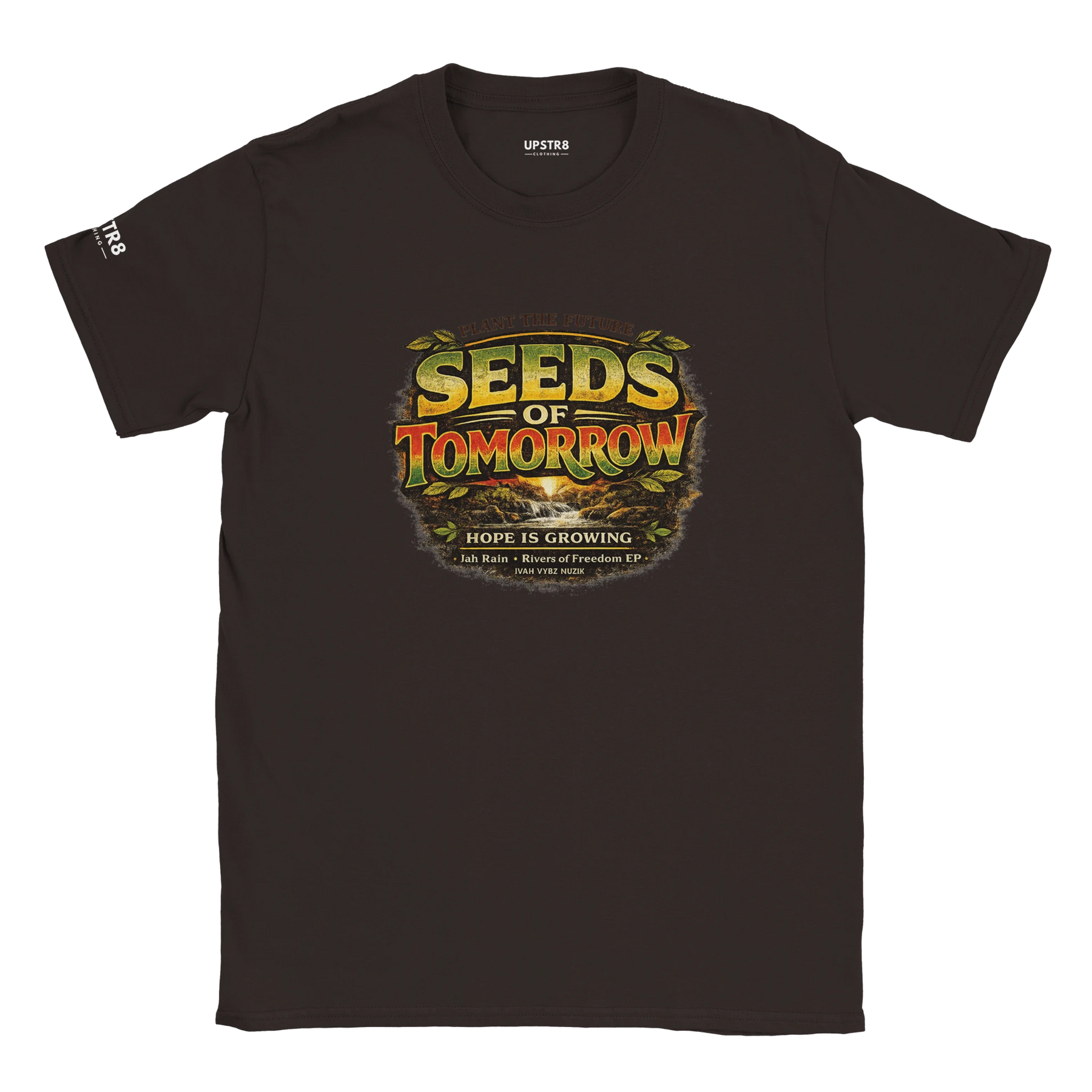 Upstr8 Seeds of Tomorrow unisex T-shirt