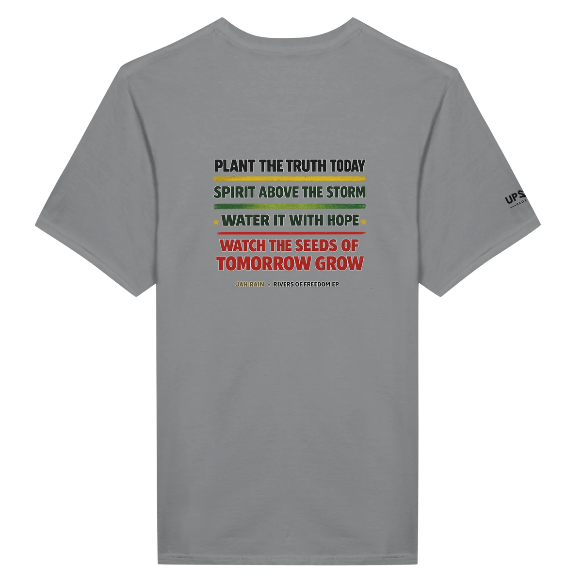Upstr8 Seeds of Tomorrow T-shirt (Backprint)
