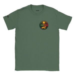 Upstr8 Jah Rain T-shirt (Backprint)