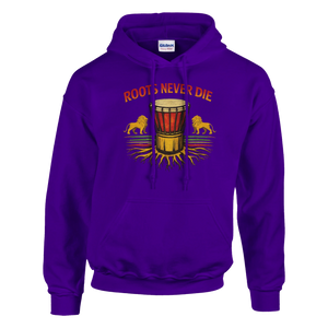 Upstr8 Roots/Music Unisex Hoodie (Backprint)