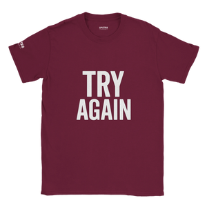 Upstr8 Try Again/Jah Rain Music T-shirt