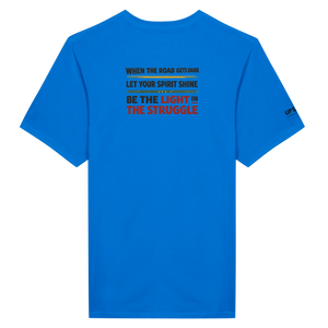 Upstr8 Light in the Struggle T-shirt (Backprint)
