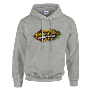 Upstr8 Babylon Falling Unisex Hoodie (Backprint)
