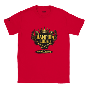 Upstr8 Champion Code Unisex T-shirt