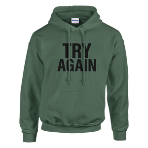 Upstr8 Try Again/Jah Rain Music Unisex Hoodie