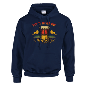 Upstr8 Roots/Music Unisex Hoodie (Backprint)