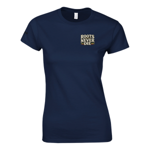 Upstr8 African Roots Women's T-shirt (Backprint)