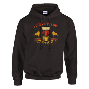 Upstr8 Roots/Music Unisex Hoodie (Backprint)