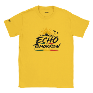Upstr8 Echo of Tomorrow T-shirt (Backprint)