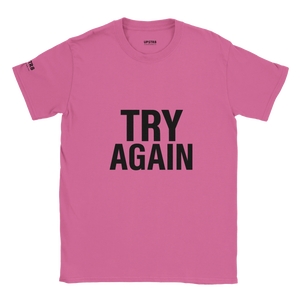Upstr8 Try Again/Jah Rain Music T-shirt
