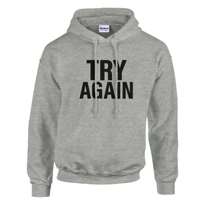 Upstr8 Try Again/Jah Rain Music Unisex Hoodie