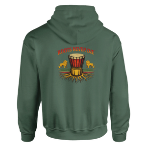 Upstr8 Roots Never Die Unisex Hoodie (Backprint)