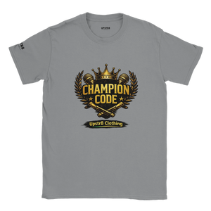 Upstr8 Champion Code Unisex T-shirt