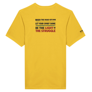 Upstr8 Light in the Struggle T-shirt (Backprint)