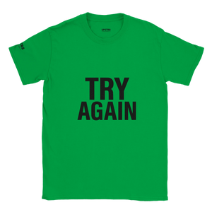 Upstr8 Try Again/Jah Rain Music T-shirt