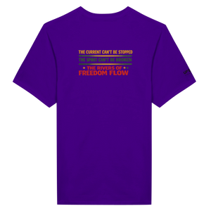 Upstr8 Rivers of Freedom T-shirt (Backprint)