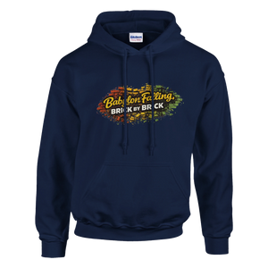 Upstr8 Babylon Falling Unisex Hoodie (Backprint)