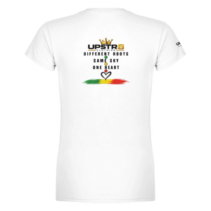 Upstr8 Women's Echo of Tomorrow T-shirt (Backprint)