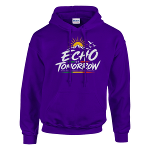 Upstr8 Unisex Echo of Tomorrow Hoodie (Backprint)