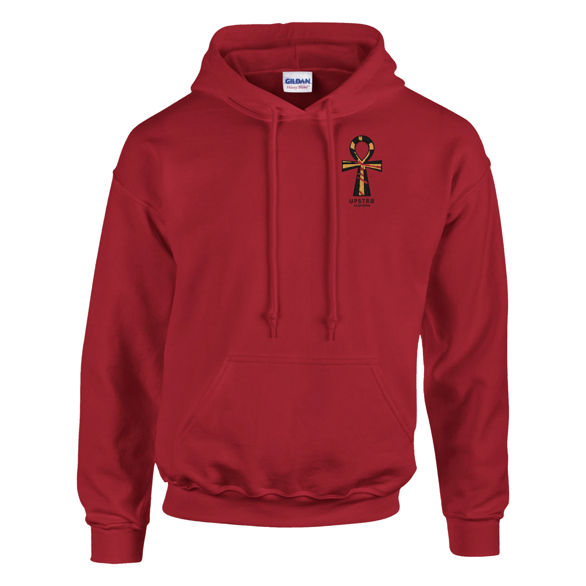Upstr8 Ankh Unisex Hoodie (Backprint)