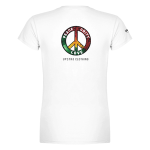 Upstr8 Women's Peace T-shirt (Backprint)