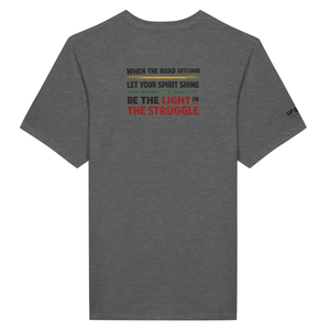 Upstr8 Light in the Struggle T-shirt (Backprint)