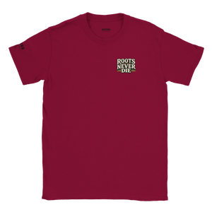 Upstr8 Roots/Jah Rain Unisex T-shirt (Backprint)