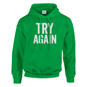 Upstr8 Try Again/Jah Rain Music Unisex Hoodie