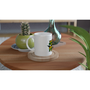 Upstr8 Jamaica No Problem White 11oz Ceramic Mug
