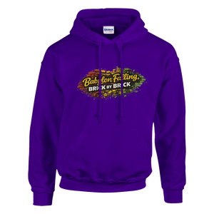 Upstr8 Babylon Falling Unisex Hoodie (Backprint)