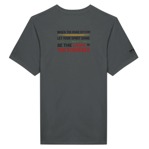 Upstr8 Light in the Struggle T-shirt (Backprint)