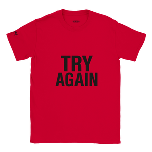 Upstr8 Try Again/Jah Rain Music T-shirt